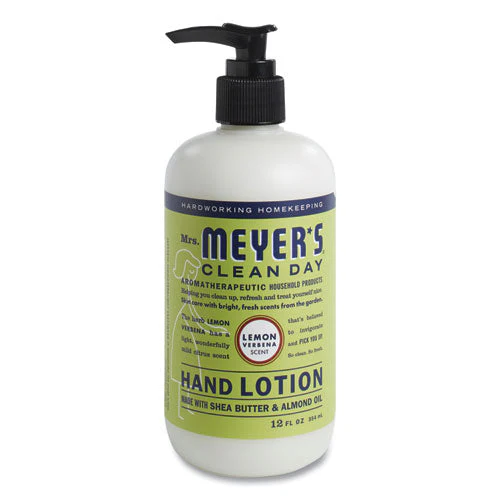 Clean Day Hand Lotion, 12 Oz Pump Bottle, Lemon Verbena - Image 1