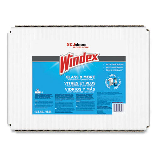 Glass Cleaner With Ammonia-d, 5 Gal Bag-in-box Dispenser - Image 1