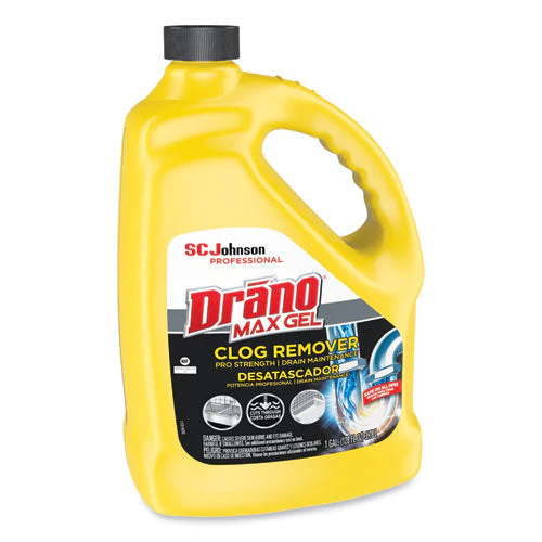 Max Gel Clog Remover, Bleach Scent, 128 Oz Bottle, 4/carton - Image 2