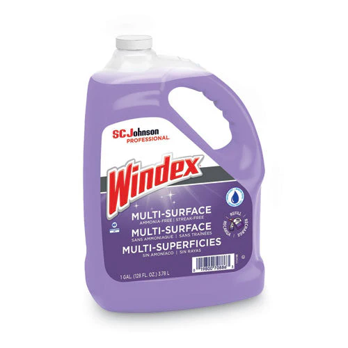 Non-ammoniated Glass/multi Surface Cleaner, Pleasant Scent, 128 Oz Bottle - Image 3