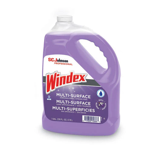 Non-ammoniated Glass/multi Surface Cleaner, Pleasant Scent, 128 Oz Bottle, 4/ct - Image 3