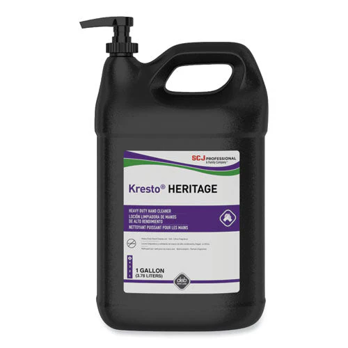 Kresto Heritage Heavy Duty Hand Cleaner, Fresh Scent, 1 Gal Bottle Refill, 4/carton - Image 1