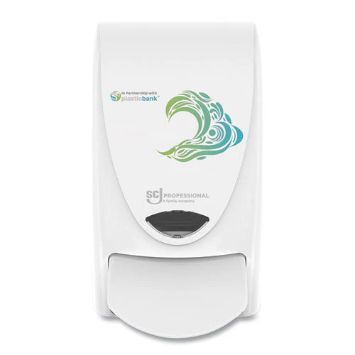 Proline Wave Manual Soap Dispenser, 1 L, 4.9 X 4.6 X 9.2, White, 15/carton - Image 1