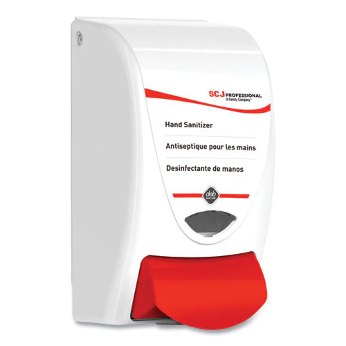 Hand Sanitizer Dispenser, 1 Liter Capacity, 4.92 X 4.6 X 9.25, White - Image 3