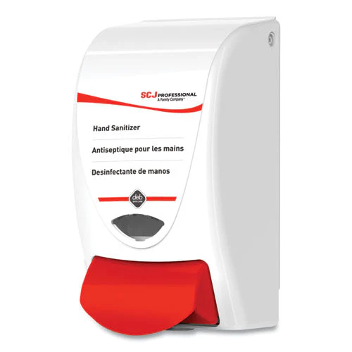 Hand Sanitizer Dispenser, 1 Liter Capacity, 4.92 X 4.6 X 9.25, White - Image 2