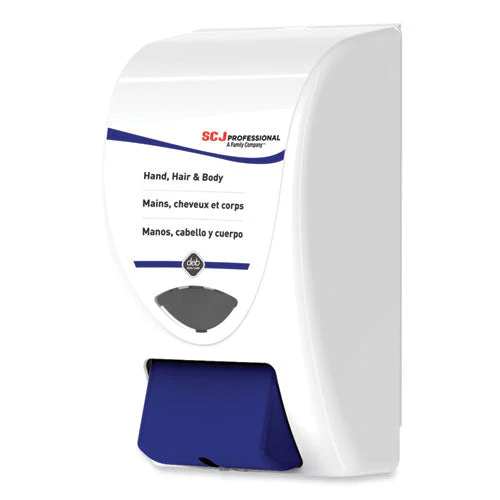 Cleanse Hand, Hair And Body Dispenser, 2 L, 6.4 X 5.7 X 11.5, White/blue, 15/carton - Image 3
