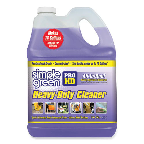Pro Hd Heavy-duty Cleaner, Unscented, 1 Gal Bottle, 4/carton - Image 1