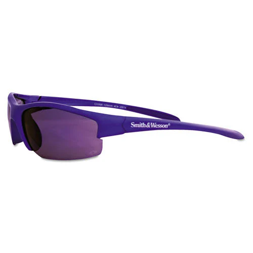 Equalizer Safety Eyewear, Blue Frame, Blue Mirror Lens - Image 1