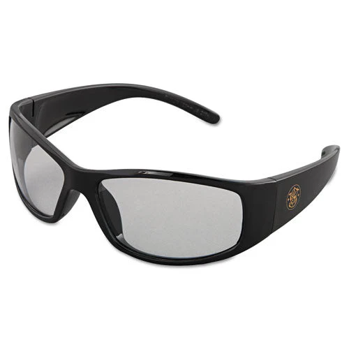 Elite Safety Eyewear, Black Frame, Clear Anti-fog Lens - Image 1