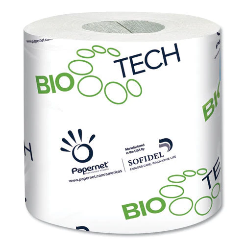 Biotech Toilet Tissue, Septic Safe, 2-ply, White, 500 Sheets/roll, 96 Rolls/carton - Image 1