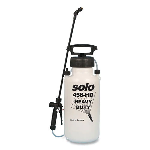 450 Professional Series Heavy-duty Handheld Sprayer, 2.25 Gal, 48″ Hose, 28″ Wand, Translucent White/black