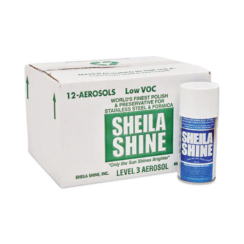 Low Voc Stainless Steel Cleaner And Polish, 10 Oz Spray Can, 12/carton - Image 1