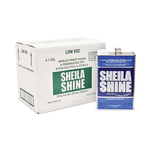 Low Voc Stainless Steel Cleaner And Polish, 1 Gal Can, 4/carton - Image 1