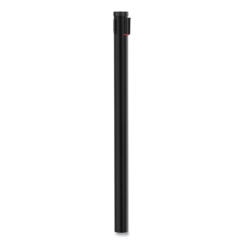 Adjusta-tape Crowd Control Posts Only, Steel, 40" High, Black, 2/box - Image 1