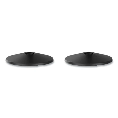 Adjusta-tape Crowd Control Base Only, Steel, 14" Deep, Black, 2/box - Image 1