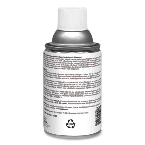 Premium Metered Air Freshener Refill, Clean N Fresh, 6.6 Oz Aerosol Spray, 12/carton - Image 2