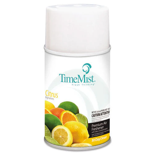 Premium Metered Air Freshener Refill, Citrus, 6.6 Oz Aerosol Spray - Image 1