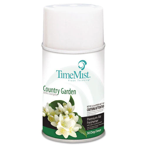 Premium Metered Air Freshener Refill, Country Garden, 6.6 Oz Aerosol Spray - Image 1