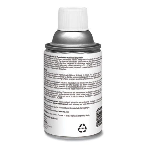 Premium Metered Air Freshener Refill, Country Garden, 6.6 Oz Aerosol Spray, 12/carton - Image 2
