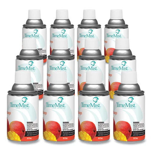 Premium Metered Air Freshener Refill, Mango, 6.6 Oz Aerosol Spray, 12/carton - Image 2