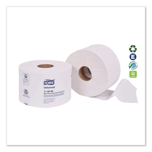 Universal Bath Tissue Roll With Opticore, Septic Safe, 1-ply, White, 1,755 Sheets/roll, 36/carton - Image 2
