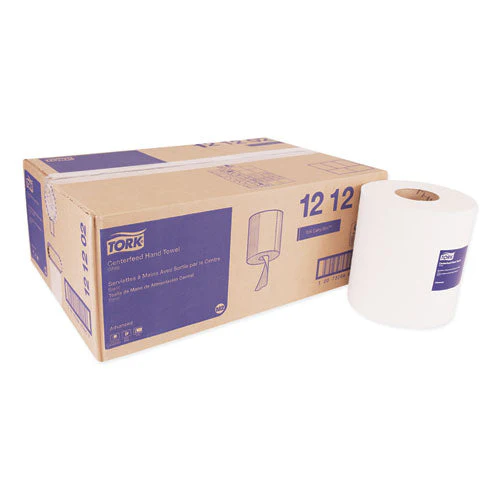 Advanced Centerfeed Hand Towel, 2-ply, 8.25 X 11.8, White, 610/roll, 6/carton - Image 1