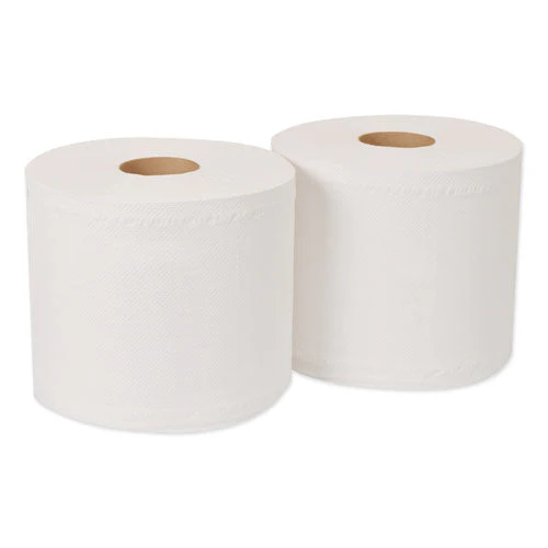 Paper Wiper, Centerfeed, 2-ply, 9 X 13, White, 800/roll, 2 Rolls/carton - Image 3