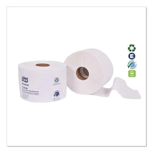 Universal Bath Tissue Roll With Opticore, Septic Safe, 2-ply, White, 865 Sheets/roll, 36/carton - Image 2