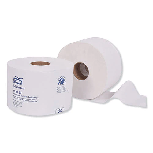 Advanced Bath Tissue Roll With Opticore, Septic Safe, 2-ply, White, 865 Sheets/roll, 36/carton - Image 1