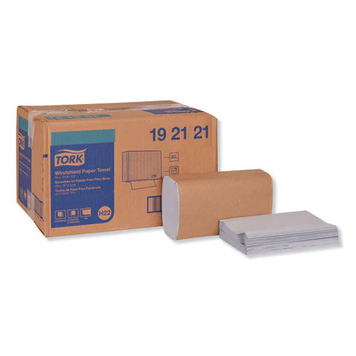 Windshield Towel, One-ply, 9.13 X 10.25, Blue, 250/pack, 9 Pack/carton - Image 1