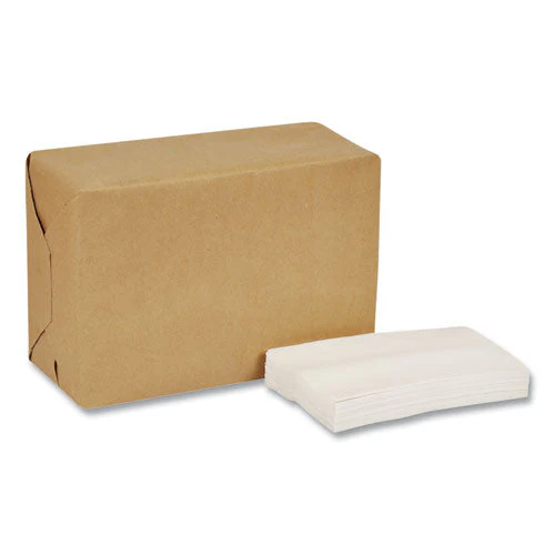 Multipurpose Paper Wiper, 13.8 X 8.5, White, 400/pack, 12 Packs/carton - Image 1