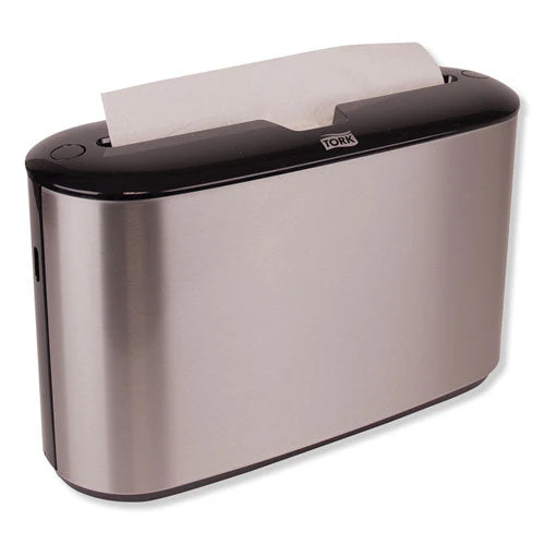 Xpress Countertop Towel Dispenser, 12.68 X 4.56 X 7.92, Stainless Steel/black - Image 3