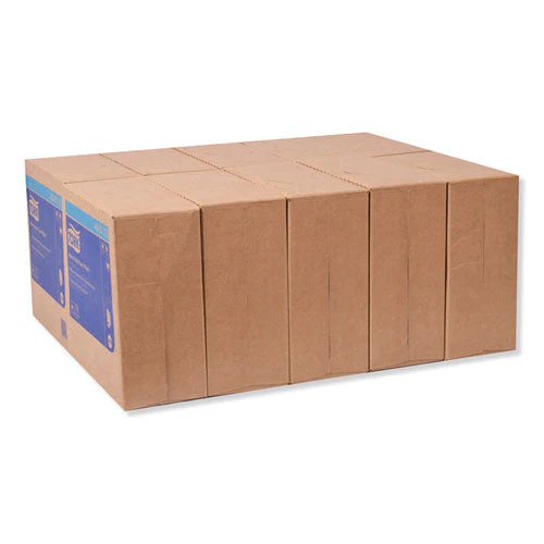 Heavy-duty Paper Wiper, 1-ply, 9.25 X 16.25, Unscented, White, 90 Wipes/box, 10 Boxes/carton - Image 2