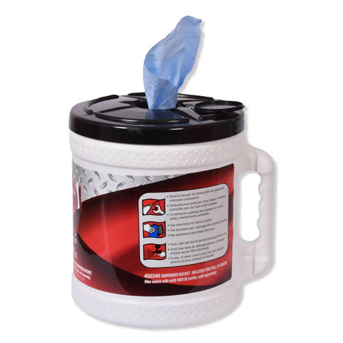 Advanced Shopmax Wiper 450, 8.5 X 10, Blue, 200/bucket, 2 Buckets/carton - Image 2