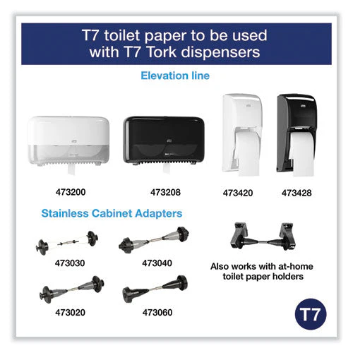 Coreless High Capacity Bath Tissue, 2-ply, White, 750 Sheets/roll, White, 12/carton - Image 2