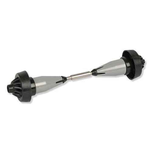 Coreless High Capacity Spindle Kit, Plastic, 3.66″ Roll Size, Type C, Gray, 2 Per Kit