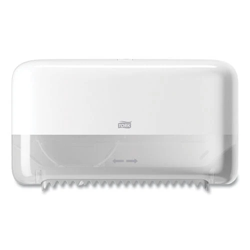 Elevation Coreless High Capacity Bath Tissue Dispenser, 14.17 X 5.08 X 8.23, White - Image 1
