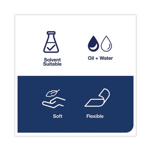 Industrial Cleaning Cloths, 1-ply, 16.34 X 14, Gray, 210 Wipes/box - Image 3
