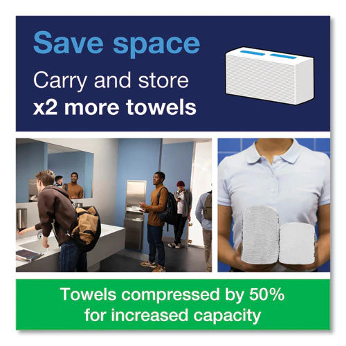 Peakserve Continuous Recessed Cabinet Hand Towel Adapter, 14.37 X 4.29 X 17.72, White - Image 3