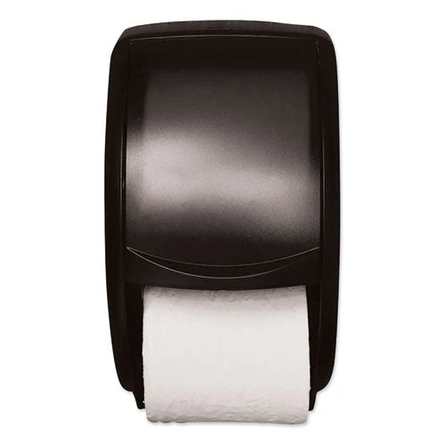 Twin Standard Roll Bath Tissue Dispenser, 7.5 X 7 X 12.75, Smoke - Image 1