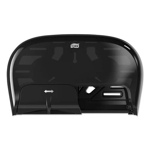High Capacity Bath Tissue Roll Dispenser For Opticore, 16.62 X 5.25 X 9.93, Black - Image 1