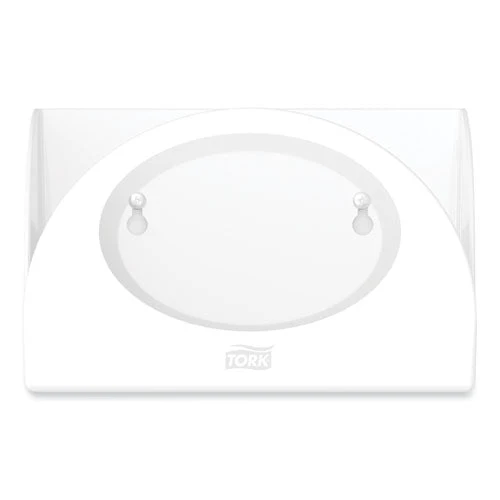 Small Bracket Wiper Dispenser, 8.42 X 4.22 X 5.74, White - Image 1