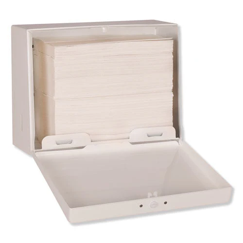 Singlefold Hand Towel Dispenser, 11.75 X 5.75 X 9.25, White - Image 2