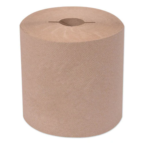 Universal Hand Towel Roll, Notched, 1-ply, 7.5" X 1,000 Ft, Natural, 6 Rolls/carton - Image 1