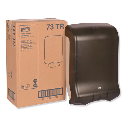 Folded Towel Dispenser, 11.75 X 6.25 X 18, Smoke - Image 1
