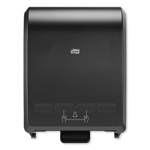 Mechanical Hand Towel Roll Dispenser, H71 System, 12.32 X 9.32 X 15.95, Black - Image 1