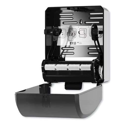 Mechanical Hand Towel Roll Dispenser, H80 System, 12.32 X 9.32 X 15.95, Black - Image 2