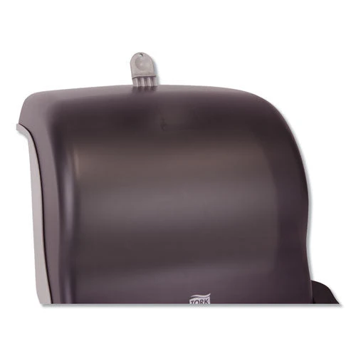 Compact Hand Towel Roll Dispenser, 12.49 X 8.6 X 12.82, Smoke - Image 2