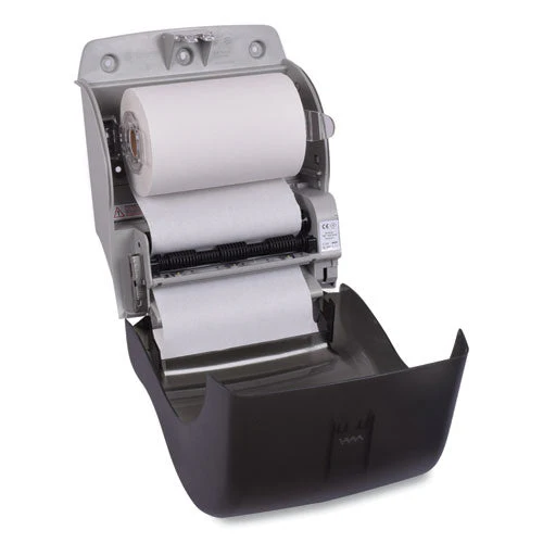 Hand Towel Dispenser, Electronic, 11.78 X 9.12 X 14.39, Translucent Smoke - Image 3