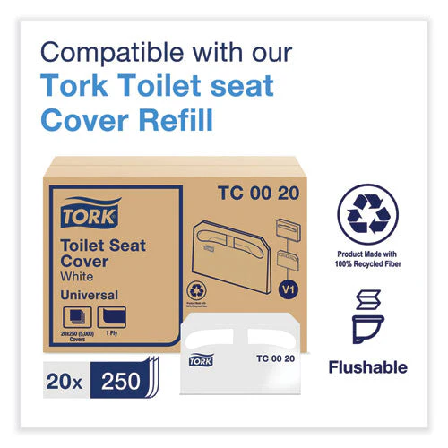 Toilet Seat Cover Dispenser, 16 X 3 X 11.5, White, 12/carton - Image 2
